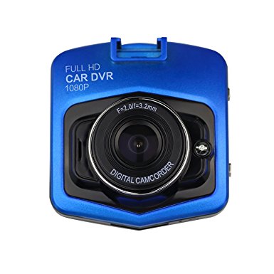 [Upgraded]Dash Cam,Full HD 1080P Car DVR, Night Vision Recorder On-dash Drive Recorder, Video Recorder with G-sensor,Parking Monitor,Motion Detection,Loop Recording-VENAS (Blue)