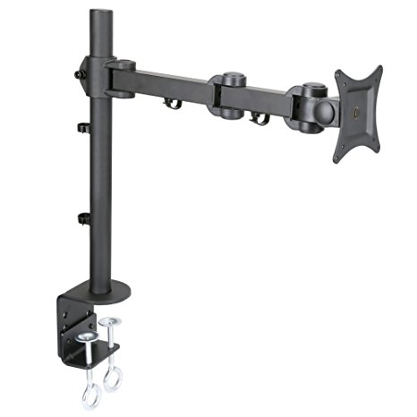 Monitor Desk Mount Stand, iKross Monitor 2-Way Adjustable Tilting Mount Bracket – Fit for 13 - 27 inch LED / LCD Screens