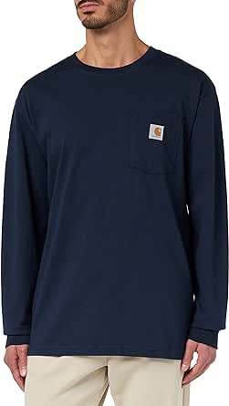 Carhartt Men's Loose Fit Heavyweight LongSleeve Pocket TShirt