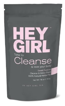 HEY GIRL Cleanse Your Body and Detox - Weight Loss Tea To Achieve Any Goals - Help Aid Digestion and Reduce Bloating