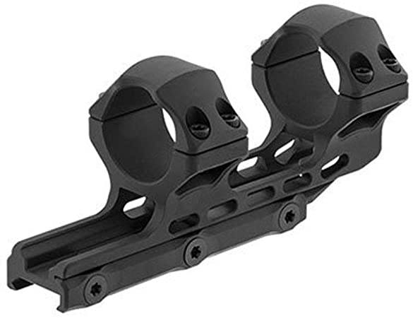 UTG Leapers AIR32234 Inc Accu-Sync Offset Picatinny Rings, 30mm High Profile, 34mm, Matte Black