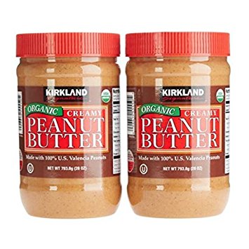 Kirkland Signature Organic Peanut Butter 2 Count, 28 Ounce