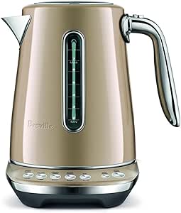 Breville the Smart Kettle™ Luxe Electric Kettle, BKE845RCH, Royal Champagne