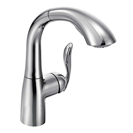 Moen 7294C Arbor One-Handle High-Arc Pullout Kitchen Faucet, Chrome