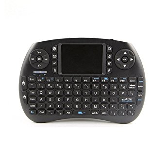 OURSPOP 2.4G Wireless Mini Qwerty Backlit Keyboards Combo with Touchpad (OP-R7)