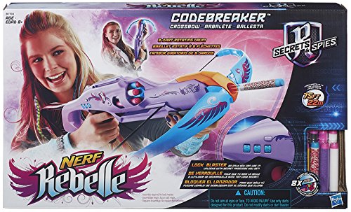 Nerf Rebelle Codebreaker Crossbow Blaster Toy