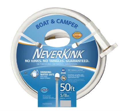 NeverKink 8612-50 58-Inch-by-50-Foot Boat and Camper Hose
