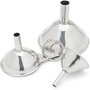 Fox Run 11641 (Set of 3) Funnel, Steel