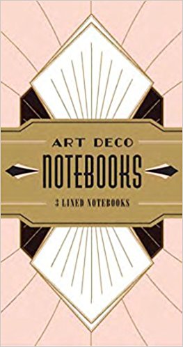 Art Deco Notebooks (pack of 3)