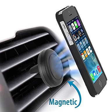 ONE DAY SALE ONLY!!!!!!! DriveBuy Universal Air Vent Magnetic Car Phone Mount Holder Ultra Safe And Enjoyable for Everyday Use FREE BONUS INSERT METAL FOR CASE INCLUDED