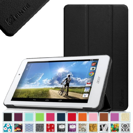 Fintie Acer Iconia Tab 8 A1-840FHD Smart Shell Case - Ultra Slim Cover [Fits Acer Iconia Tab 8 A1-840FHD-197C / A1-840-131U / A1-840FHD-10G2] 8-Inch Android Tablet - Black