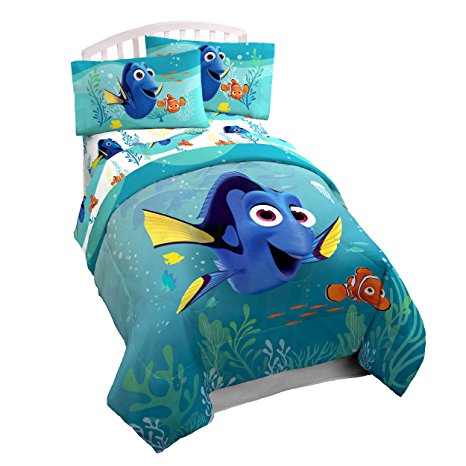 Disney/Pixar Finding Dory Stingray Twin Reversible Comforter, 64" x 86"