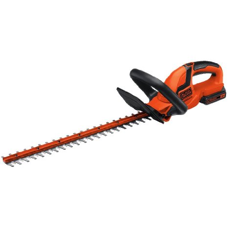 BLACK DECKER LHT2220 22-Inch 20-Volt Lithium Ion Cordless Hedge Trimmer,Includes 20v Battery