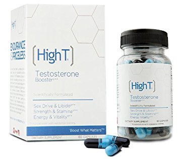 High T - #1 Best Selling All Natural Testosterone Booster - Energy Booster - 60 Count (30 Day Supply)