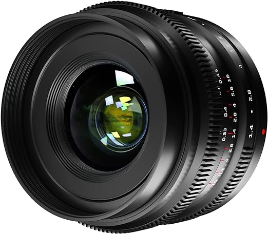 7artisans 35mm F1.4 Mark Ⅱ Full Frame Manual Focus Prime Lens Large Aperture Compatible with Nikon Z-Mount Camera Z50 Z6 Z7 Z6 II