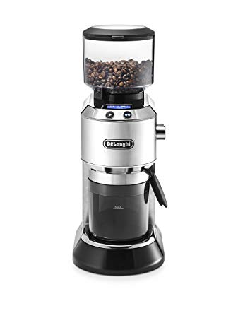 Delonghi Stainless Steel Dedica Coffee Grinder KG521M