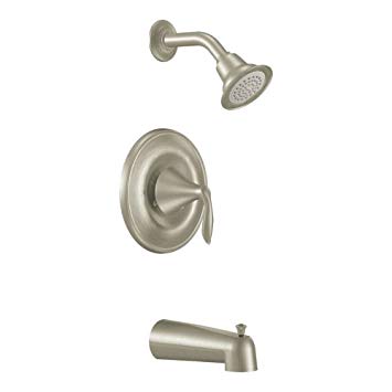 MOEN T2133BN Eva PosiTemp Tub and Shower Trim Kit without Valve, 0.5, Brushed Nickel