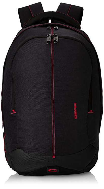 Gear Outlander 36 ltrs Black and Red Casual Backpack (BKPOTLNR30109)