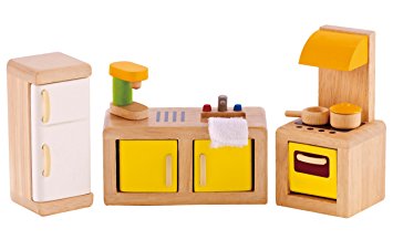 Hape - Kitchen Wooden Doll House Furniture