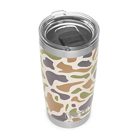 YETI Rambler 20 oz Stainless Steel Vacuum Insulated Tumbler w/MagSlider Lid, Camo