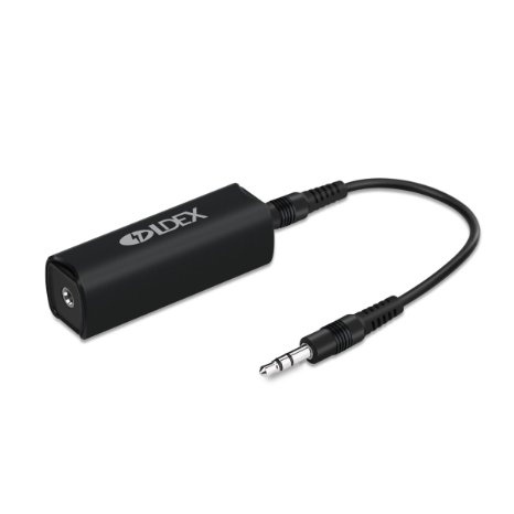 Ldex Ground Loop Noise Isolator for /Car Audio System/Home Stereo/Bluetooth speaker, with 3.5mm Audio Cable (Black)