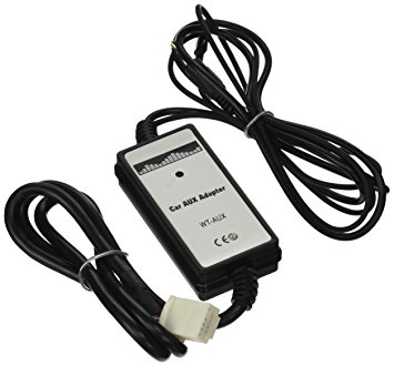 Moonet For IPhone 5 Iphone 6 6 plus 3.5mm Car CD Charger MP3 Player Radio Interface AUX in Adapter For 2003-up Toyota Camry Corolla Yaris Highlander Land Cruiser Tacoma RAV4 4Runner