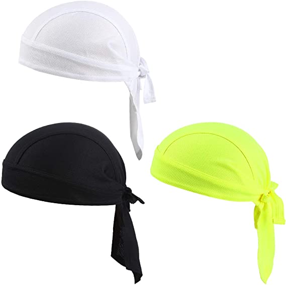 VBIGER Sweat Wicking Beanie Skull Cap Quick Dry Adjustable Cycling Hat