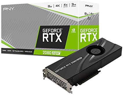 PNY GeForce RTX 2080 Super 8GB Blower Graphics Card