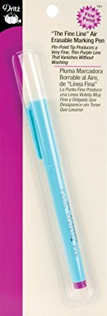 Dritz The Fine Line Air Erasable Marking Pen for Sewing Product
