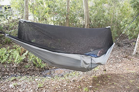 UST SlothCloth Bug Hammock with Portable, Lightweight Design, Breathable Mesh and Attached Travel Bag for Hiking, Camping, Backpacking and Outdoor Survival