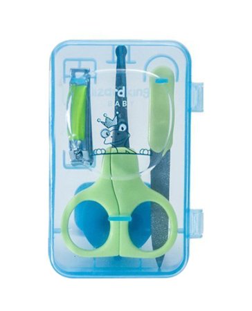 Safe Baby Nail Clippers Set with Baby Scissors, Baby Clipper, and File. Complete Safe Care for All Children, Newborns, or Infants.