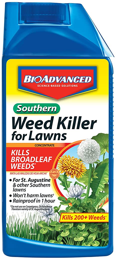 Bayer Advanced 502890B Southern Weed Killer for Lawns Concentrate, 32-Ounce
