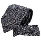 YAC1B09 Various of Colors Economics Gifts for Xmas Day Silk Tie 3PT By YampG