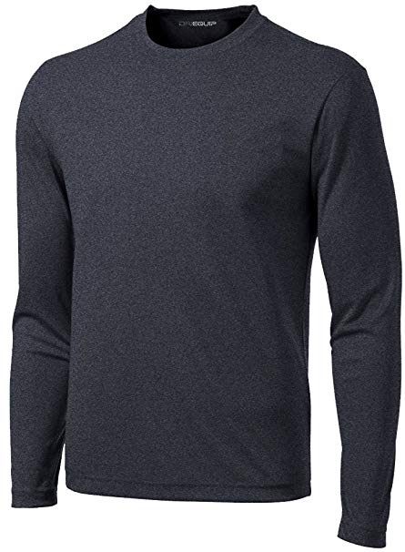 Joe's USA DRI-Equip Men's Moisture Wicking Long Sleeve Long Sleeve T-Shirts in XS-4XL