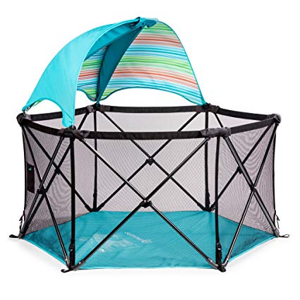 Summer Infant Pop 'N Play Ultimate Playard, Aqua