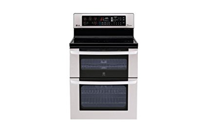 LG LDE3037ST Freestanding Electric Double-Oven Range, 30-Inch, Stainless Steel
