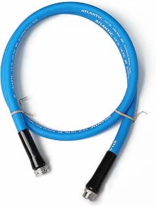 Atlantic Premium Drinking Water Hose 8 feet Short Garden Hose Extension: Lightweight, Lead, BPA, Phthalate-Free, and PVC-Free.