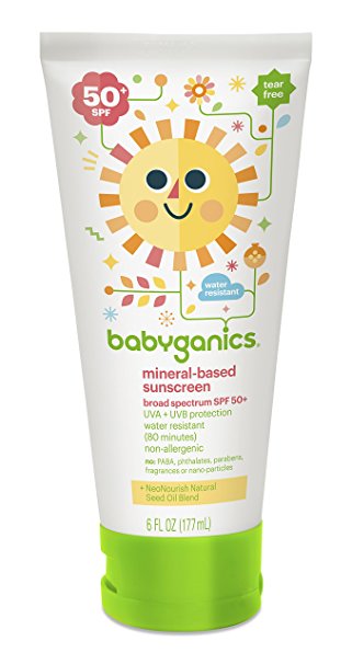 Babyganics 50 Spf Sunscreen Lotion, 6 oz