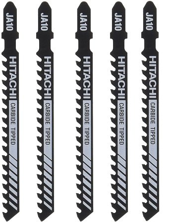 Hitachi 725397 4-Inch 6 TPI Jig Saw Blades For Fiber Cement Siding - 3 Pack (5-(3 Pack))