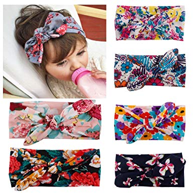 Baby Headbands Turban Knotted, Girl's Hairbands for Newborn,Toddler and Childrens