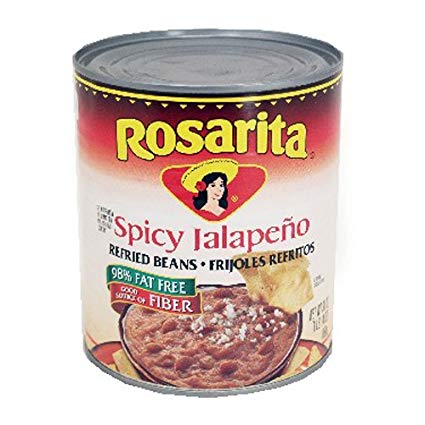 Rosarita Spicy Jalapeno Refried Beans, 16 0z.