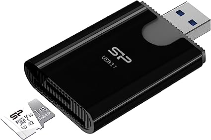 Silicon Power MicroSD A2 1TB with USB Card Reader Combo