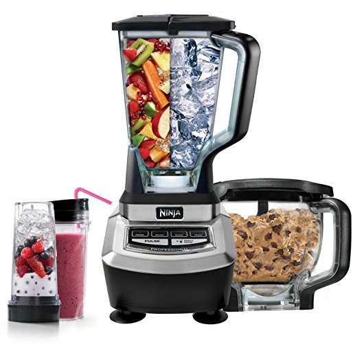 Ninja Supra Kitchen Blender System with Food Processor and Single Serve Cups - BL780 (Certified Refurbished)