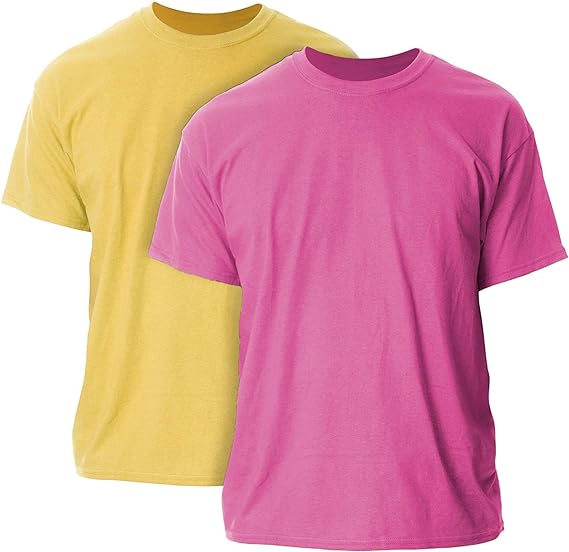 Gildan Mens G2000 Ultra Cotton Adult T-Shirt, 2-Pack