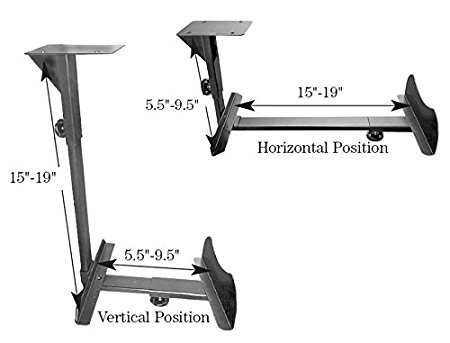 Compx Ergonomx Cpu Holder Vertical Or Horizontal