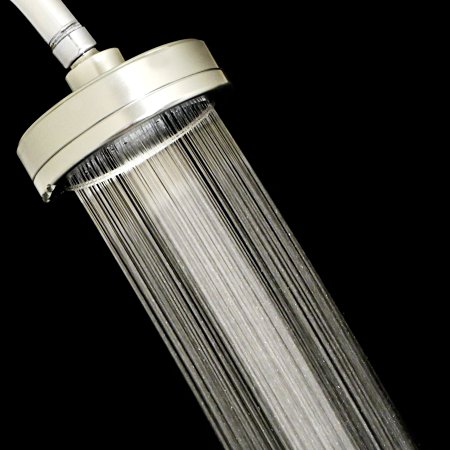 Rain Shower Head, Removes Chlorine with Quality Replacement Filter, All Metal Design, The Reign Shower