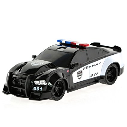 1/18 Scale Dodge Charger Pursuit Police Car Radio Remote Control R/C RTR