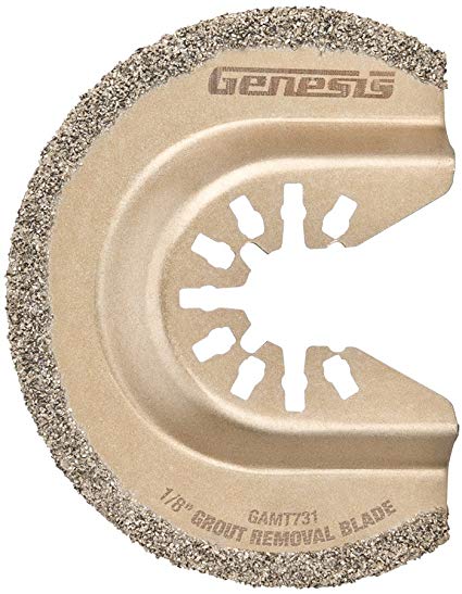 Genesis GAMT731 Universal Quick Fit 1/8" Grout Removal Blade