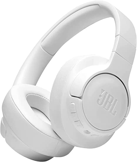 JBL Tune 760NC Over-Ear Headphones - Lightweight JBL Headphones Wireless Bluetooth, Foldable with Active Noise Cancellation - Bulk Packaging (White)