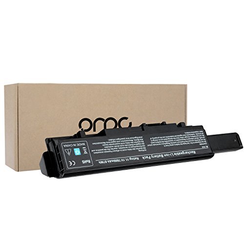 OMCreate 9-Cell Laptop Battery for Dell Studio WU946 1558 1555 1537 1535 PP39L PP33L 1536, alos fits P/N WU946 MT264 - 12 Months Warranty